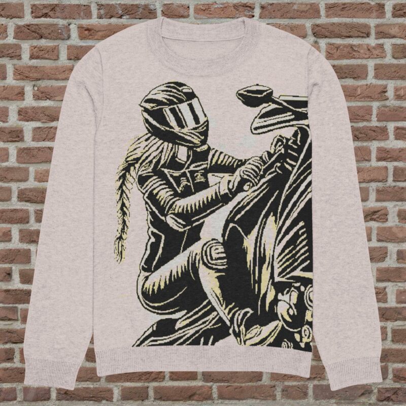 Knitted Crew Neck Sweater - Image 7