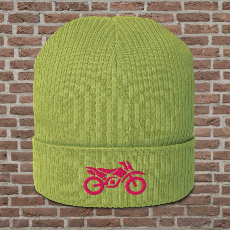 Organic ribbed beanie