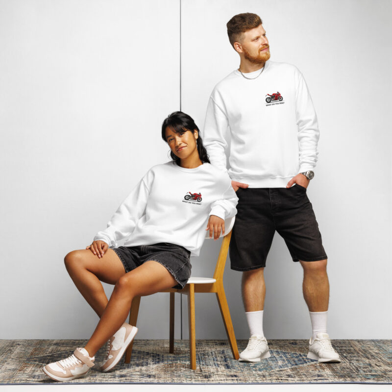 Crew neck sweatshirt - Image 2